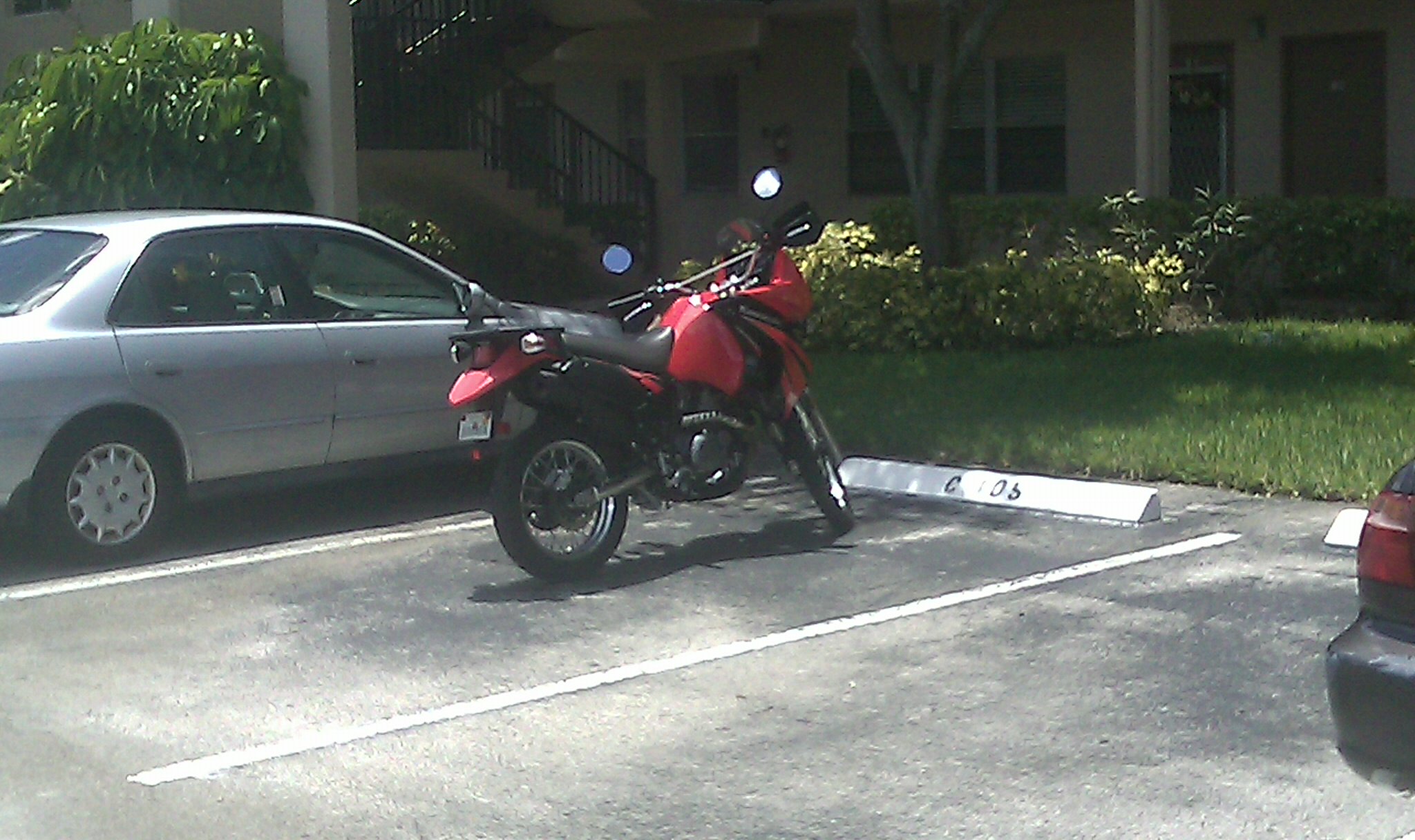 Assigned Parking .... Motorcycle ....